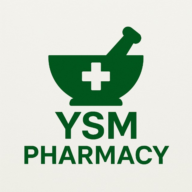 YSM Pharmacy logo